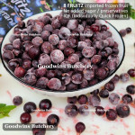 8Fruitz IQF frozen fruit BLACKCURRANT 8 Fruitz 500g